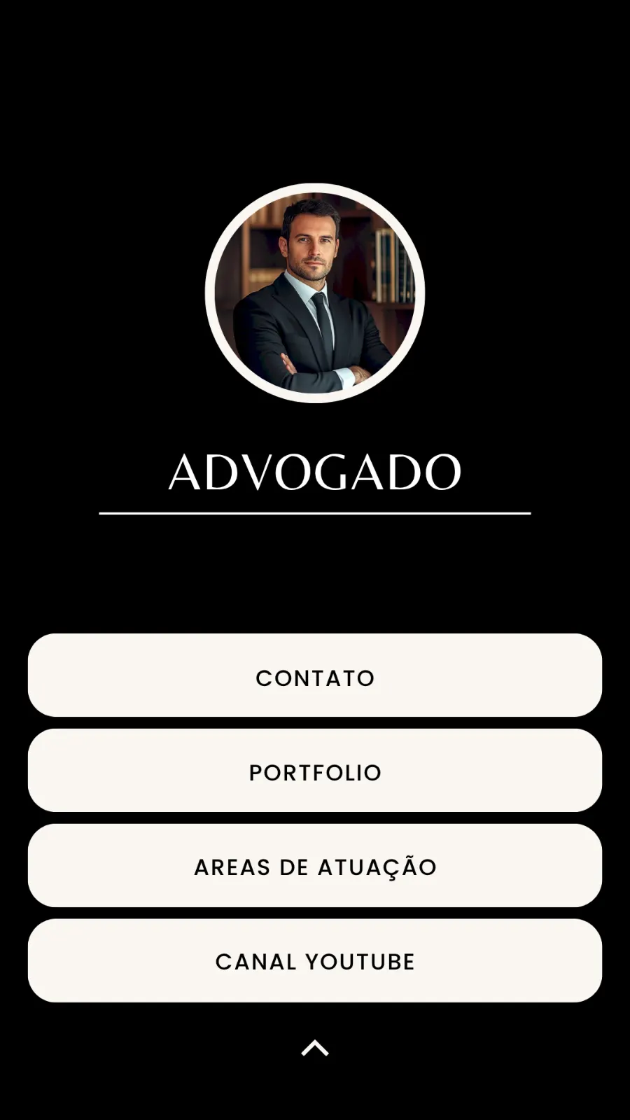Link na bio amador de advogado