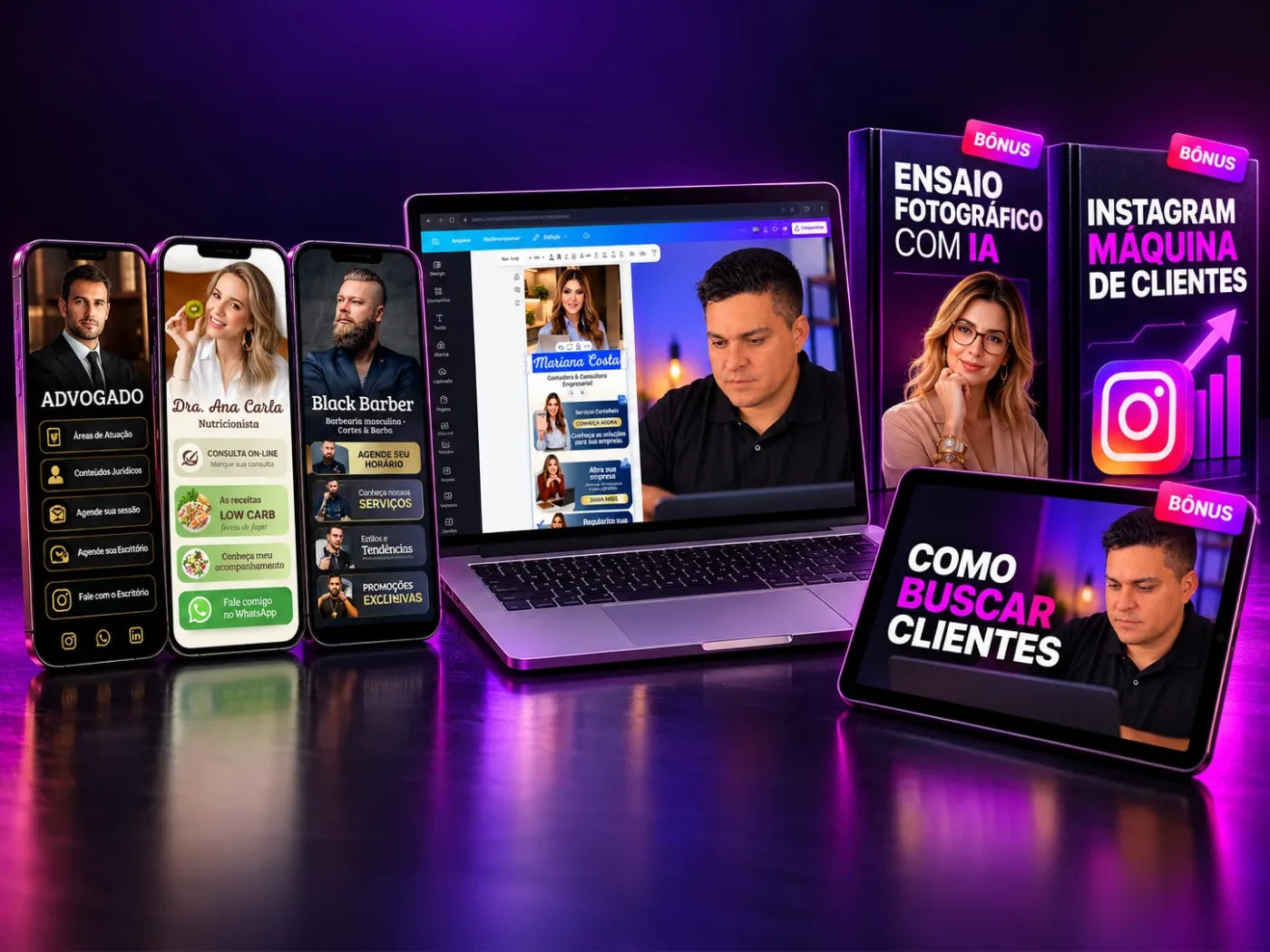 Kit completo Bio das Profissões com os bônus